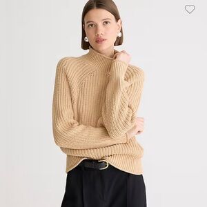 J.Crew relaxed rollneck sweater